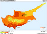 Download solar map - Cyprus - Global horizontal irradiation