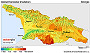 Download solar map - Georgia - Global horizontal irradiation
