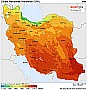 Download solar map - Iran - Global horizontal irradiation