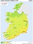 Download solar map - Ireland - Global horizontal irradiation
