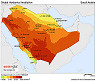 Download solar map - Saudi Arabia - Global horizontal irradiation