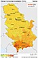 Download solar map - Serbia - Global horizontal irradiation