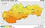 Download solar map - Slovakia - Global horizontal irradiation