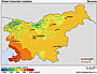 Download solar map - Slovenia - Global horizontal irradiation