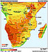 Download solar map - Southern Africa - Global horizontal irradiation
