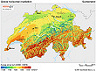 Download solar map - Switzerland - Global horizontal irradiation