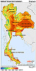 Download solar map - Thailand - Global horizontal irradiation