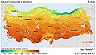 Download solar map - Turkey - Global horizontal irradiation