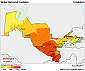 Download solar map - Uzbekistan - Global horizontal irradiation
